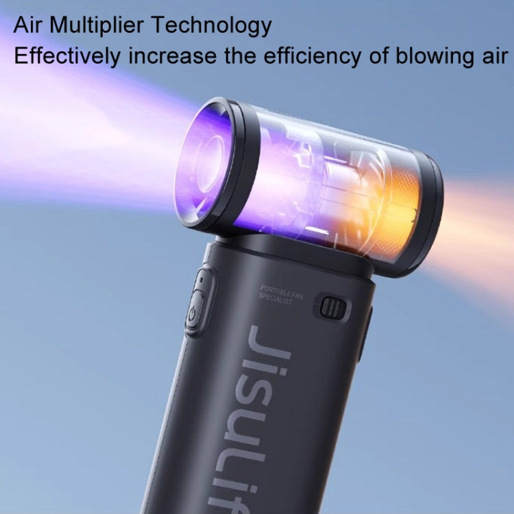 JisuLife Life9 高速ハンドヘルド小型ファン ミニポータブル USB充電式デスクトップ冷却電動ファン、3600mAh、5000mAh