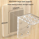 4個入り仕切りブラケット ノーパンチ直角ラミネート棚 ワードローブ仕切り板固定ホルダー、7x7cm、7x15cm