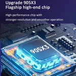 X9 Ultra ビデオゲームスティックコンソール 2.4Gダブルワイヤレスコントローラー付き、64GB 37000+ゲーム、128GB 42000+ゲーム、256GB 60000+ゲーム