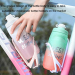 WEST BIKING 620ML 自転車用ウォーターボトル ポータブル アウトドア サイクリング用水筒、ホワイトピンクグラデーション、ブラックグレーグラデーション、ブルーグラデーション、ダークグリーングラデーション、グリーンピンクグラデーション、イエローグリーングラデーション、ブラックグリーングラデーション、ブラックレッドグラデーション