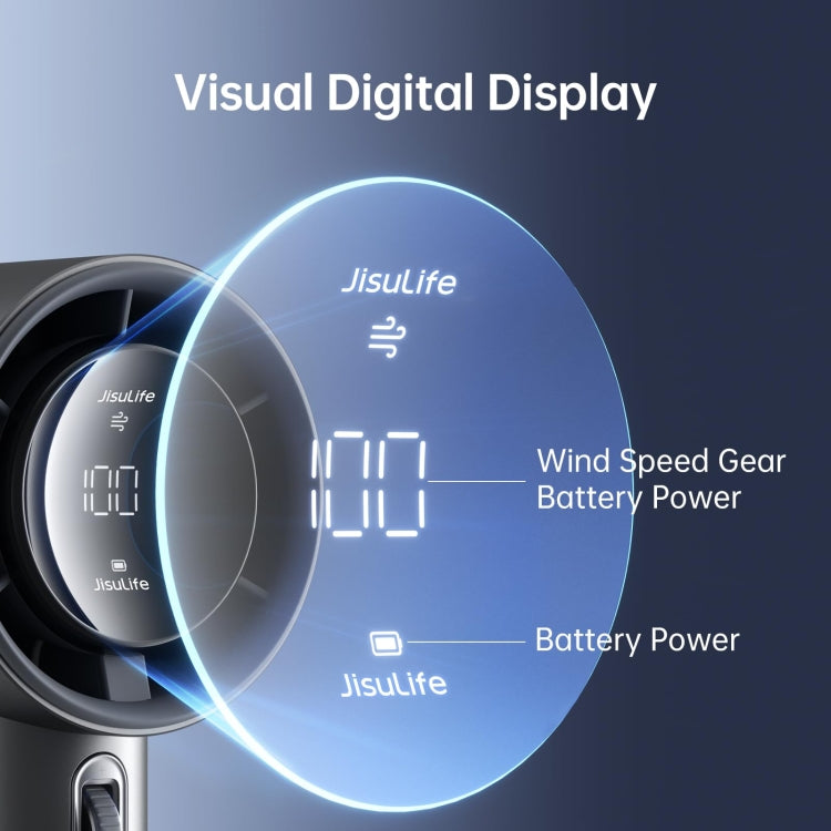 JisuLife FA53 Pro 1 高速パワフル冷却ハンドヘルド小型ファン ミニポータブルUSB充電式デスクトップファン
