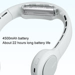 JisuLife FA31 USB充電式首掛けミニファン 羽根なし冷却屋外用強風電動ファン