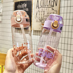 学生用 ポータブル バウンシングストロー 大容量 落下防止 プラスチックカップ、550ml グリーン、550ml ホワイト、550ml パープル、650ml グリーン、650ml ホワイト、650ml パープル、800ml グリーン、800ml ホワイト、800ml パープル
