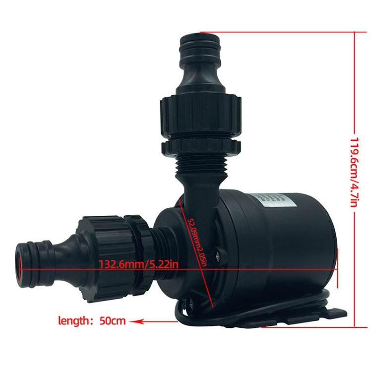 8m Lift Stainless Steel Shaft Core Brushless Motor Booster Pump, DC12V, DC24V