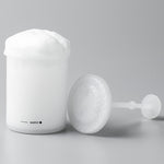 フェイシャルクレンザー泡立て器 バブラーカップ トラベル用携帯手動泡立てボトル、小サイズ パープル、小サイズ 透明、小サイズ ピンク、大サイズ パープル、大サイズ 透明、大サイズ ピンク