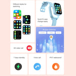K26H 4G キッズフォンウォッチ 1.83インチタッチスクリーン フロントカメラ SOS GPS位置情報