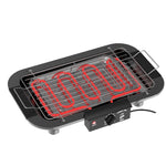 1800W 電気グリル ホーム BBQグリル、UKプラグ、UKプラグ レッド、UKプラグ ブラック