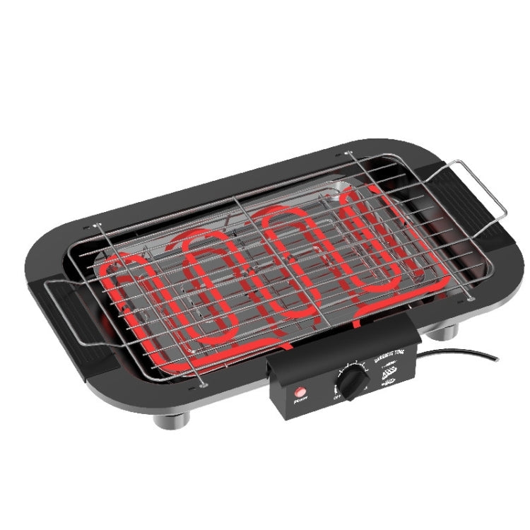 1800W 電気グリル ホーム BBQグリル、UKプラグ、UKプラグ レッド、UKプラグ ブラック