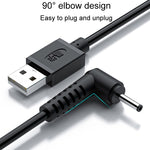 JINGHUA U550C USBからDC充電ケーブル 小型家電電源コード, 3.5mm, 5.5mm