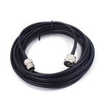 NオスからNメス RG58アダプターケーブル ラジオWiFi延長ケーブル, 0.5m, 1m, 3m, 5m, 10m
