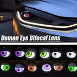 3-inch Car Motorcycle LED Demon Eye Light Modification, For One