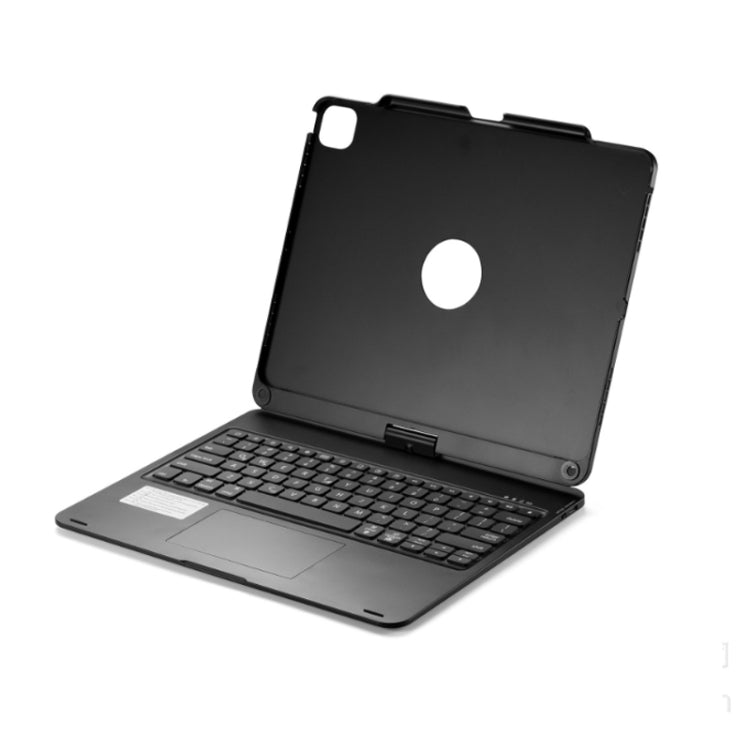 iPad Pro 12.9インチ 2022/2021/2020/2018用タブレットBluetoothタッチキーボード バックライト付き360度回転, iPad Pro 12.9インチ用