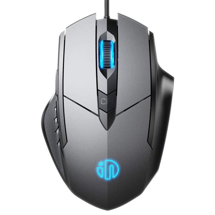 Inphic PW1H 有線静音イルミネーションコンピューターゲーミング6ボタンマウス