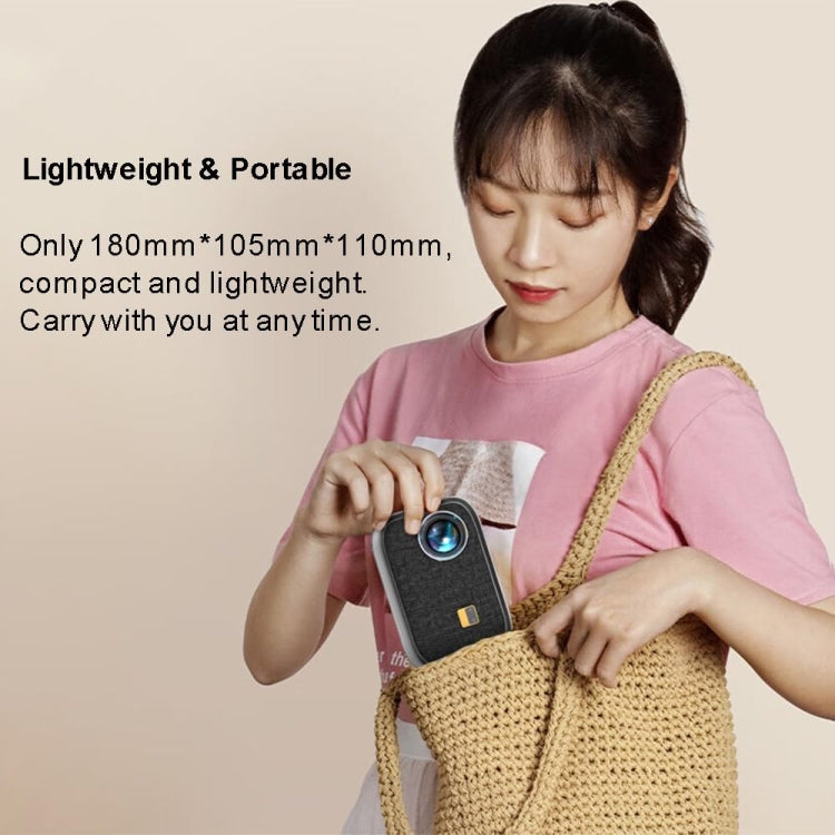 ポータブルミニプロジェクター スマートホームシアター、Android 4K HD版、スマホ用同画面版