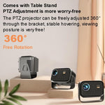 ポータブルミニプロジェクター スマートホームシアター、Android 4K HD版、スマホ用同画面版