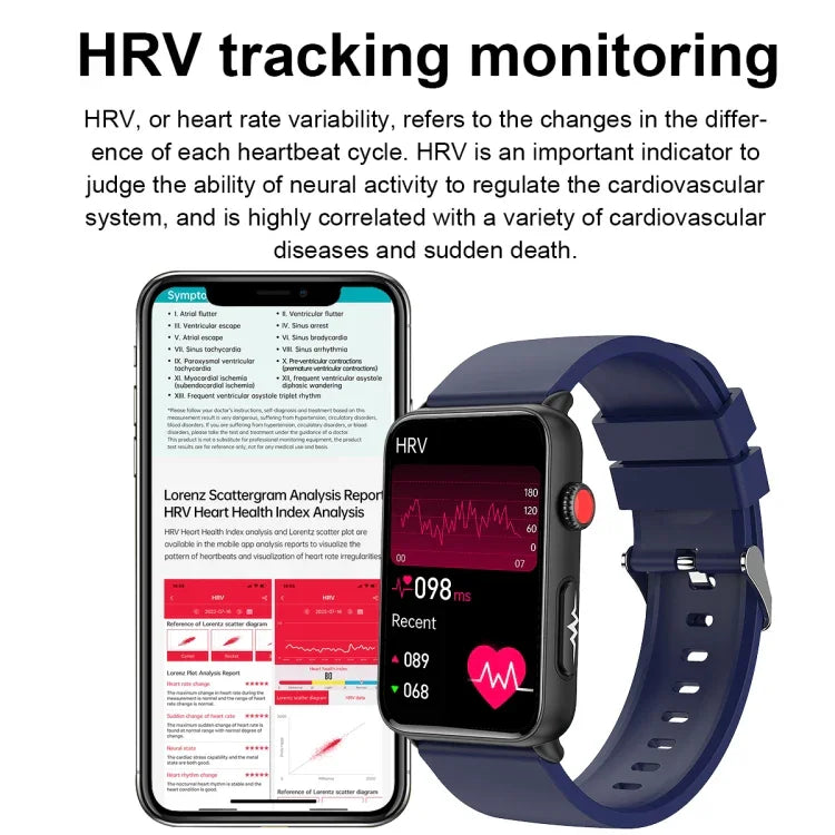 スマートウォッチリング ECG 体温 心拍数 血圧 健康 Bluetooth 通話対応ウォッチ、ブラックシリコン、レッドシリコン、ブルーシリコン、ブラックレザー、ブラウンレザー
