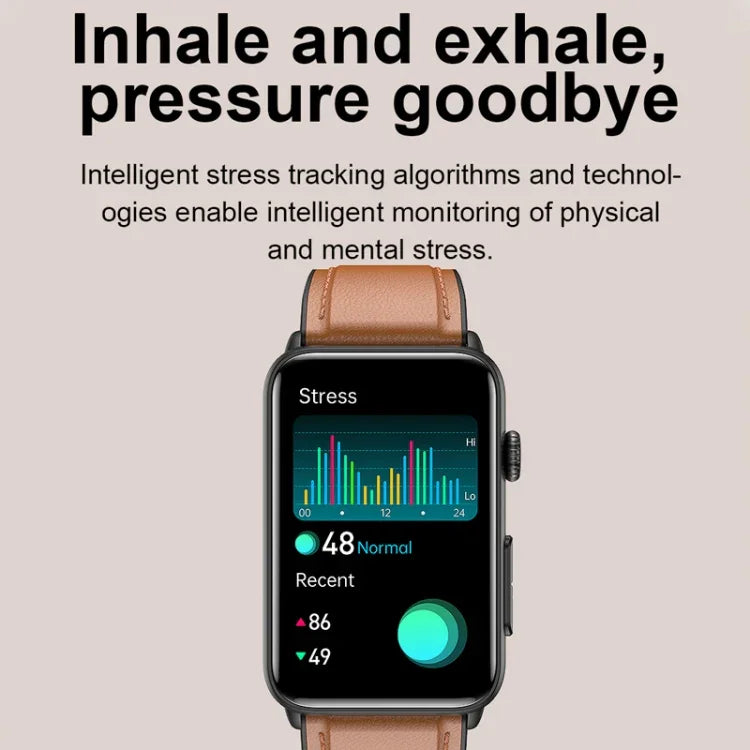 スマートウォッチリング ECG 体温 心拍数 血圧 健康 Bluetooth 通話対応ウォッチ、ブラックシリコン、レッドシリコン、ブルーシリコン、ブラックレザー、ブラウンレザー