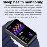 スマートウォッチリング ECG 体温 心拍数 血圧 健康 Bluetooth 通話対応ウォッチ、ブラックシリコン、レッドシリコン、ブルーシリコン、ブラックレザー、ブラウンレザー