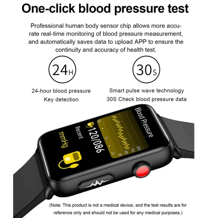 スマートウォッチリング ECG 体温 心拍数 血圧 健康 Bluetooth 通話対応ウォッチ、ブラックシリコン、レッドシリコン、ブルーシリコン、ブラックレザー、ブラウンレザー