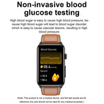 スマートウォッチリング ECG 体温 心拍数 血圧 健康 Bluetooth 通話対応ウォッチ、ブラックシリコン、レッドシリコン、ブルーシリコン、ブラックレザー、ブラウンレザー