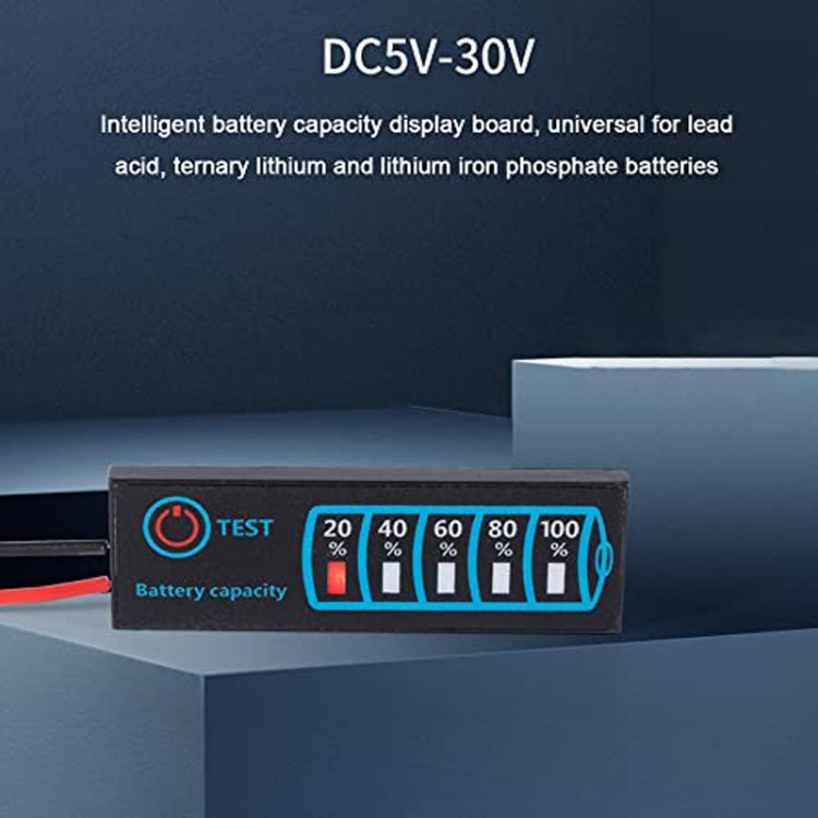 鉛酸リチウム電池 ユニバーサルLED電圧・電流表示ボード、ユニバーサルLED