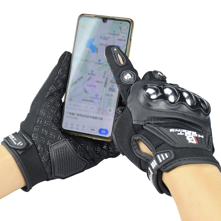 GHOST RACING バイク用転倒防止通気性グローブ M、L、XL、XXL
