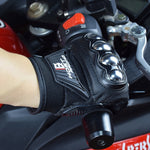 GHOST RACING バイク用転倒防止通気性グローブ M、L、XL、XXL