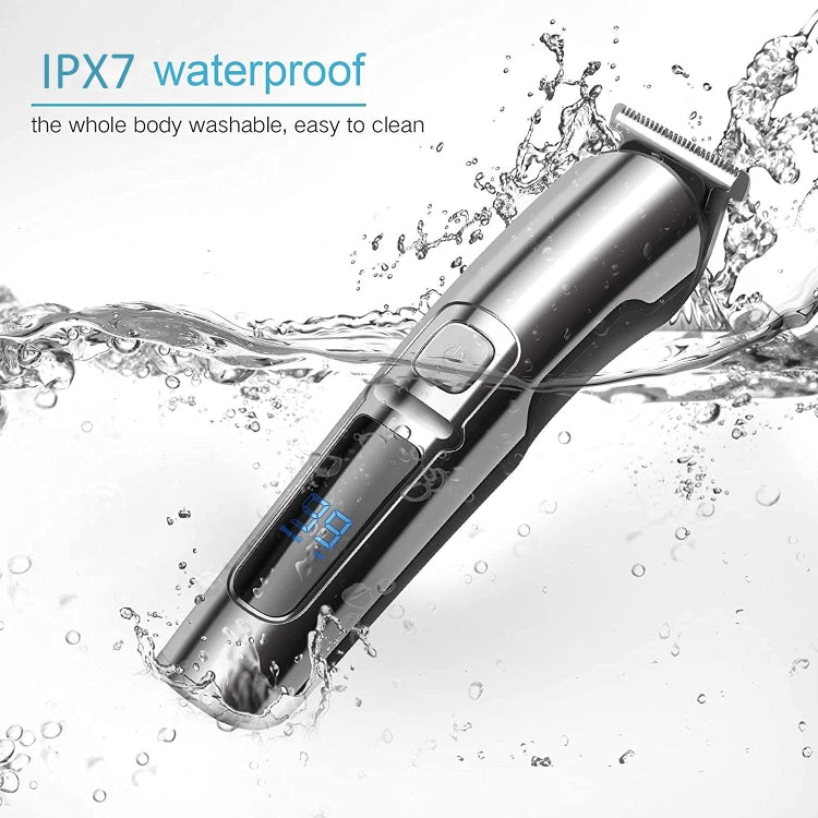 6イン1 メンズ 防水 電動ヘアトリマーキット 鼻トリマー、口ひげトリマー、ボディシェーバー、8688、8788、8988