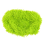 Swiffer Sweeperおよびその他の10インチフラットモップ用交換パッド2枚組 テリークロス、コーラルフリースグレー、コーラルフリースグリーン、ストライプグレー、シェニールグリーン、シェニールオレンジ、シェニールグレー