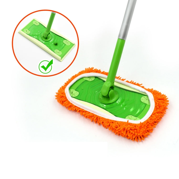 Swiffer Sweeperおよびその他の10インチフラットモップ用交換パッド2枚組 テリークロス、コーラルフリースグレー、コーラルフリースグリーン、ストライプグレー、シェニールグリーン、シェニールオレンジ、シェニールグレー