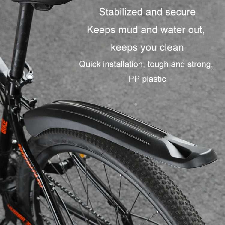 自転車フェンダーセット 幅広延長 MTB用 前後クイックリリースマッドガード 08CY0006、08CY0007、08CY0008