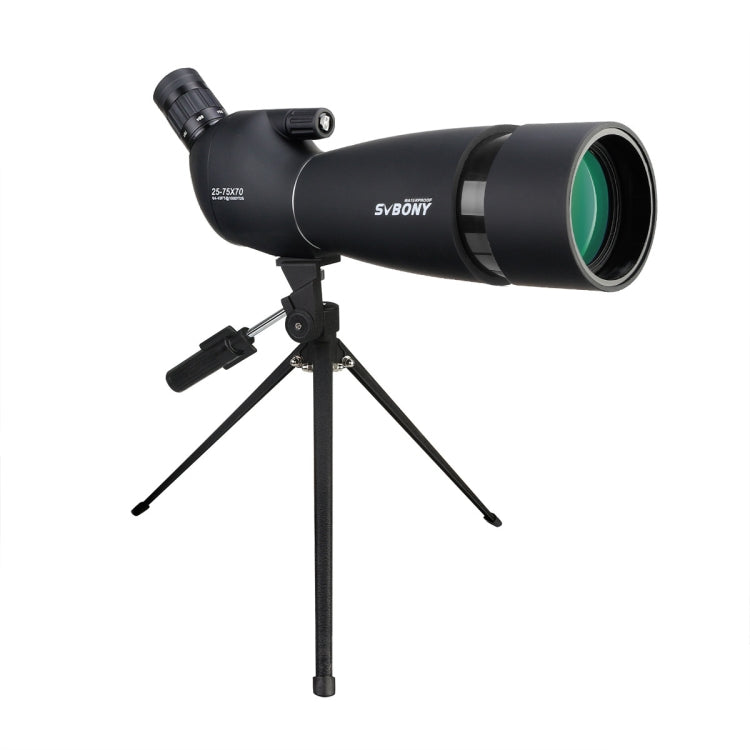 SVBONY SV28 25-75x70 IP65防水 バードスコープ 21mm接眼レンズ