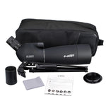 SVBONY SV28 25-75x70 IP65防水 バードスコープ 21mm接眼レンズ