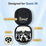 Meta Quest 3S STARTRC GAMES用オックスフォードクロス手持ち収納バッグ、1150957