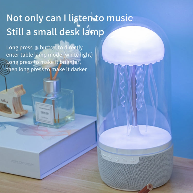 ポータブルカラフルアトモスフィアライトクラゲリズミックBluetoothスピーカー、K19