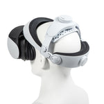 DEVASO PlayStation VR 2用エリートヘッドバンド 滑り止め 快適 重量軽減ヘッドバンド、PlayStation VR 2 ABS用
