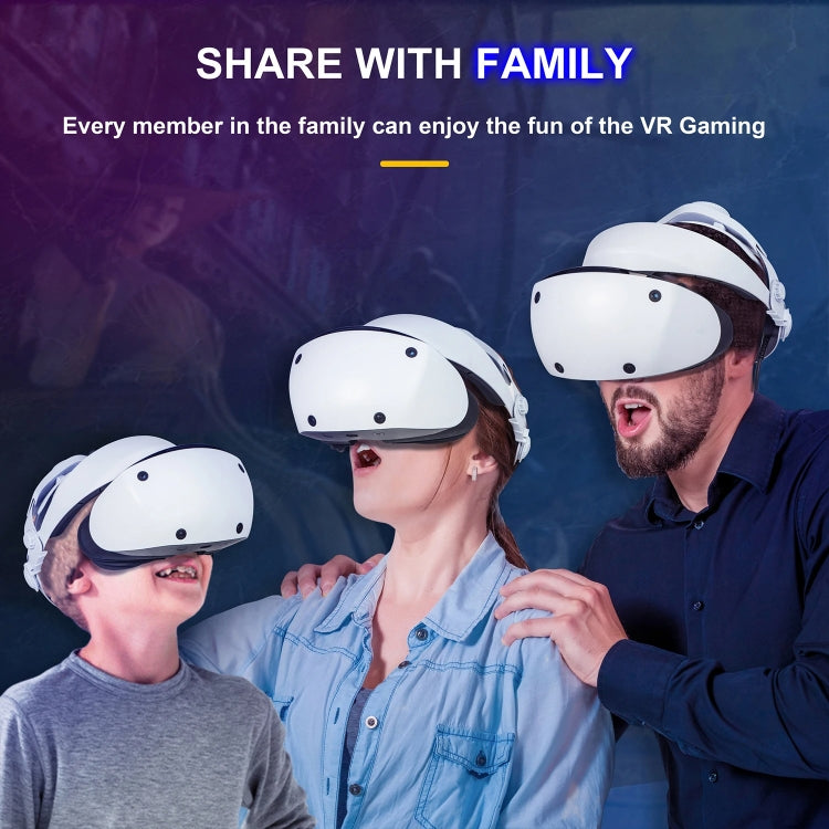 DEVASO PlayStation VR 2用エリートヘッドバンド 滑り止め 快適 重量軽減ヘッドバンド、PlayStation VR 2 ABS用