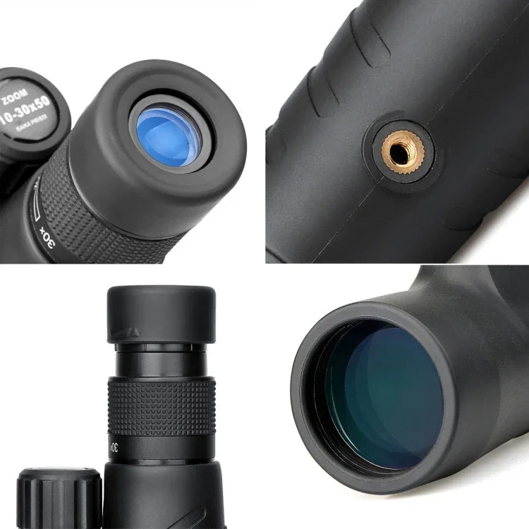 SVBONY SV45 10-30x50 Large Caliber High Definition Waterproof Continuous Zoom Monoculars, SV45