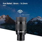 SVBONY SV135 1.25インチ 7-21mm ズーム接眼レンズ SV135