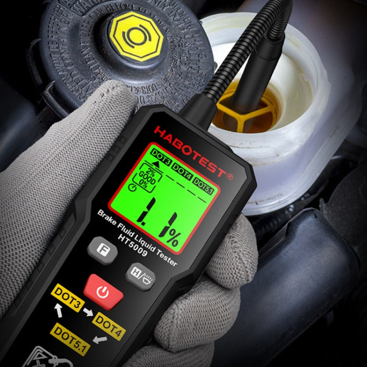 HABOTEST Automobile Motorcycle Brake Fluid Moisture Tester