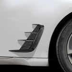 Universal Car Fender Soft Glue Decorative Car Stickers, Bright Black, Carbon Fiber