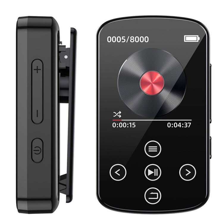 MP3 Bluetooth 音楽プレーヤー HIFI スポーツクリップ タッチスクリーン MP4、TFカードなし、8GB、16GB、32GB、64GB、128GB