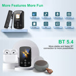 MP3 Bluetooth 音楽プレーヤー HIFI スポーツクリップ タッチスクリーン MP4、TFカードなし、8GB、16GB、32GB、64GB、128GB
