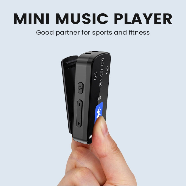 MP3 Bluetooth 音楽プレーヤー HIFI スポーツクリップ タッチスクリーン MP4、TFカードなし、8GB、16GB、32GB、64GB、128GB