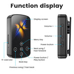 MP3 Bluetooth 音楽プレーヤー HIFI スポーツクリップ タッチスクリーン MP4、TFカードなし、8GB、16GB、32GB、64GB、128GB