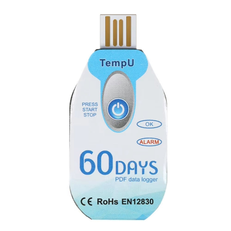 TempU 使い捨て温度記録計 冷蔵輸送車用、30日、60日、90日
