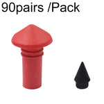 Motorcycle Electric Vehicle Tire Repair Rubber Mushroom Nail Tire Repair Tools, 90pairs /Pack S, 90pairs /Pack L