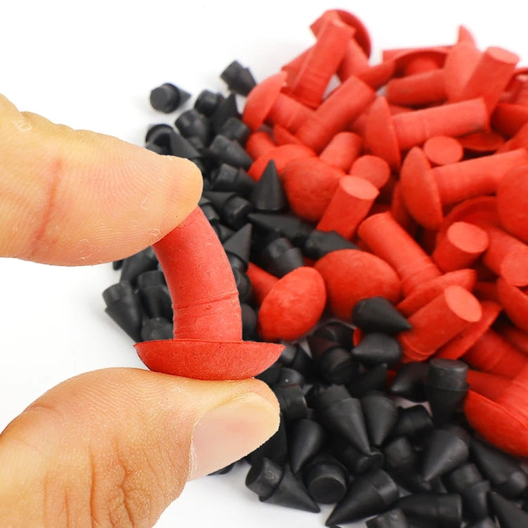 Motorcycle Electric Vehicle Tire Repair Rubber Mushroom Nail Tire Repair Tools, 90pairs /Pack S, 90pairs /Pack L