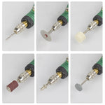 Mini Electric Grinder Micro Grinding Pen DIY Small Carving Tools, EU Plug Red, EU Plug Green, EU Plug Gray