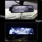 Car HD WIFI Interconnected Triple Camera Driving Recorder, With GPS, WIFI Interconnection, With Right Blind Spot System